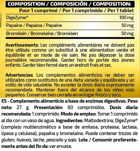 Enzimi digestivi - 60 compresse IO.Genix 2/3