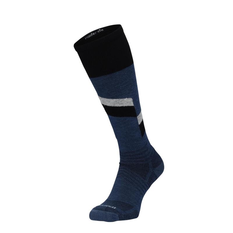 Sockwell Skisokken Steep Medium Heren Blauw