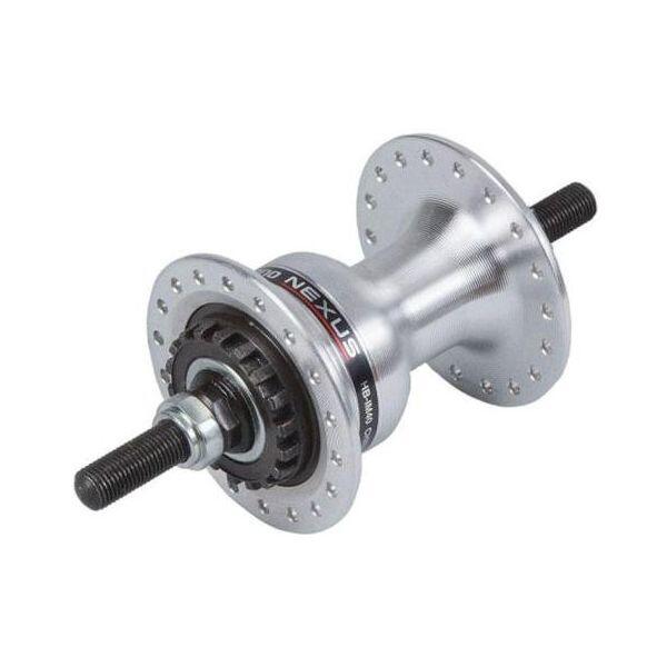 Voornaaf Nexus HB-IM 40 voor rollerbrake 36 gaats 100 mm - zilver