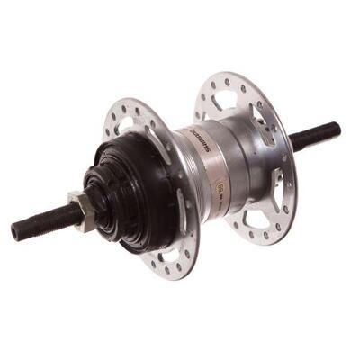 Versnellingsnaaf nexus 3 sg-3r40 v-brake / rollerbrake - 36 gaats - zilver