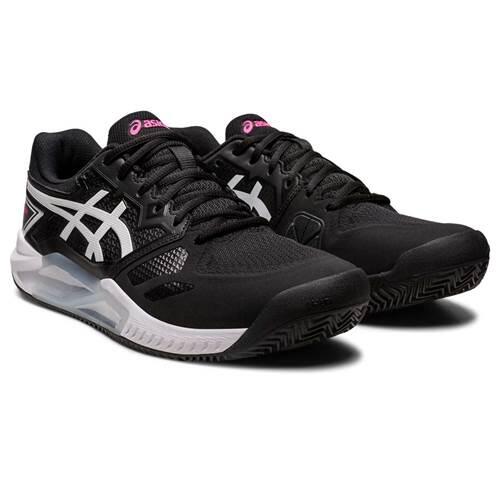 Asics Gel-challenger 13 Clay 1041a221 003 Noir Et Blanc