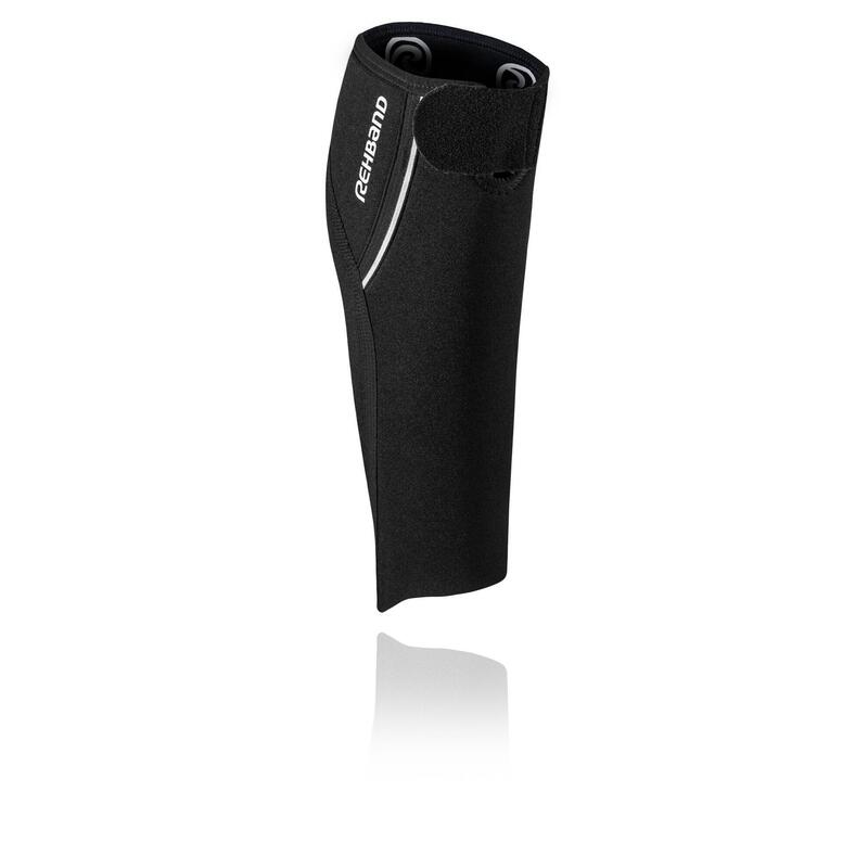 Protège-mollet et tibia QD - 5 mm - Noir