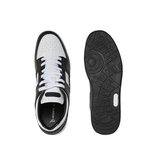 Chaussures de tennis homme Lacoste Court Cage 223 3 Sma, noires et blanches 5/5