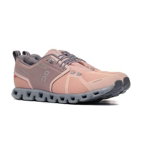 Buty do chodzenia On Running Cloud 5 Wodoodporne Różowe