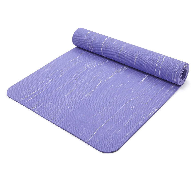 Mata do Jogi Reebok z TPE 5 mm fioletowa 3/7