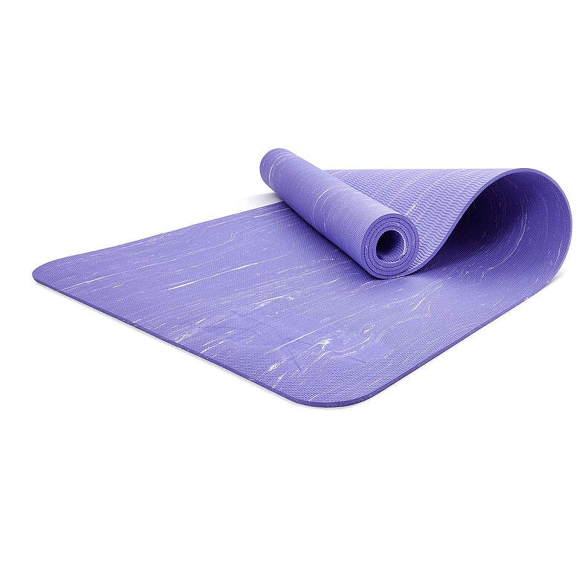 Tappetino Yoga Reebok Camo - 5mm - Blu/Lilla