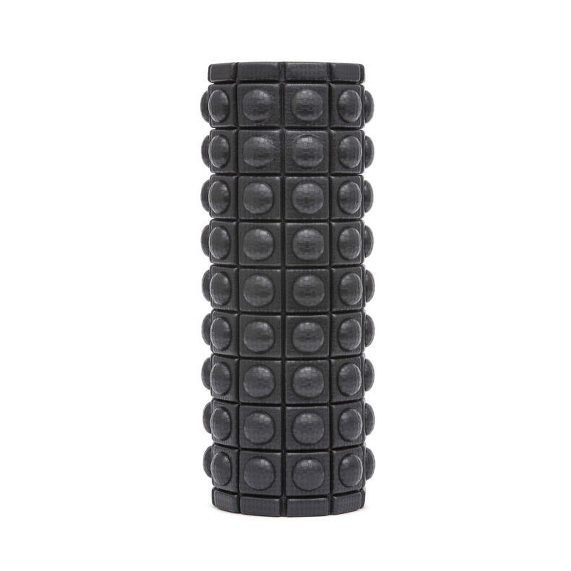 Adidas getextureerde foam roller zwart 33cm