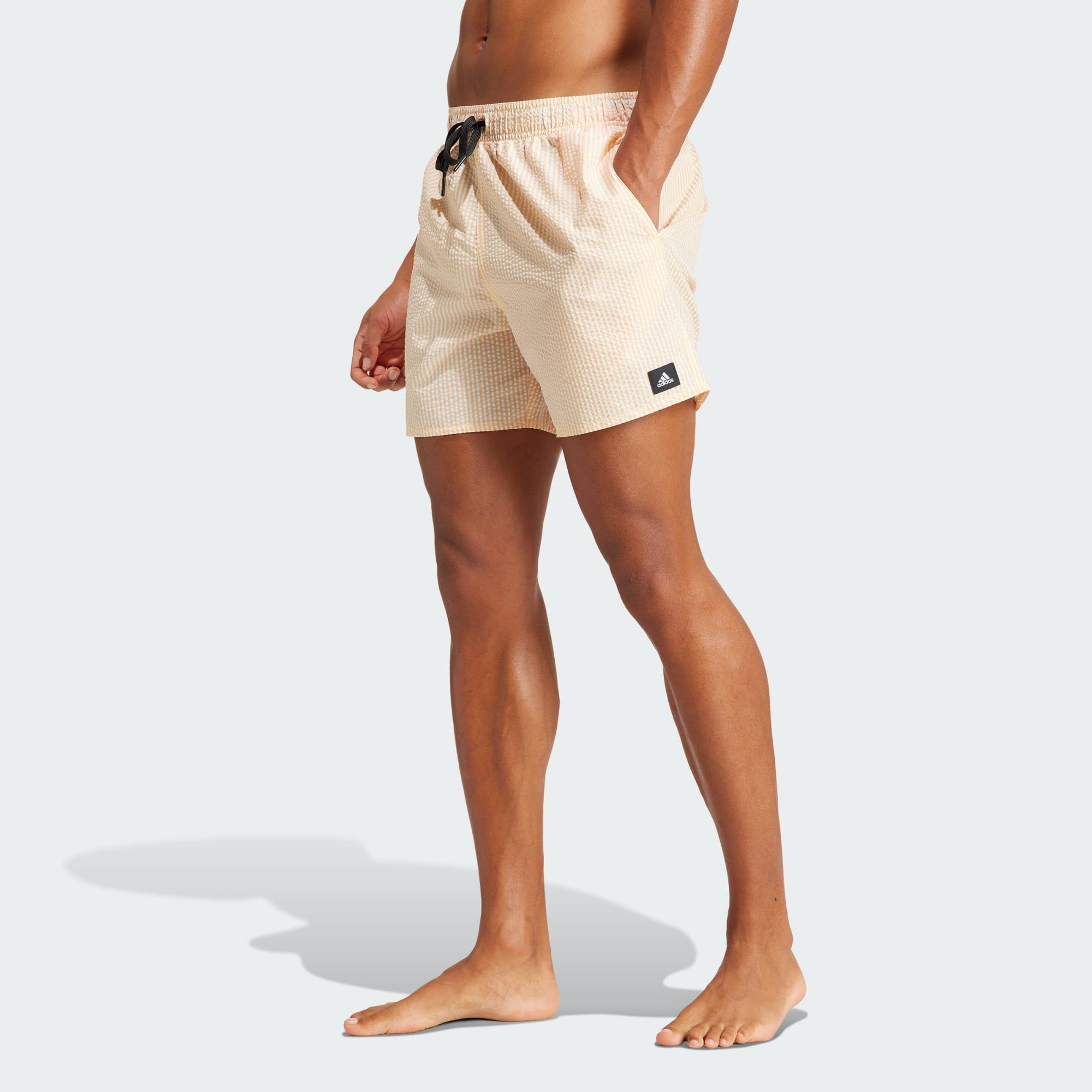 ADIDAS Stripey Classics Swim Shorts Short Length