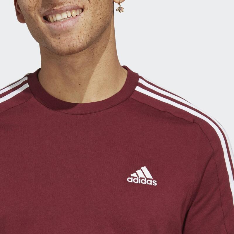 Camiseta Adidas Essentials Single Jersey 3 bandas