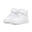 PUMA Rebound V6 Mid Sneakers Kinder PUMA White Cool Light Gray