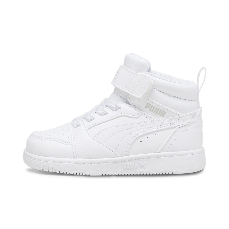 PUMA Rebound V6 Mid sneakers voor peuters PUMA White Cool Light Gray