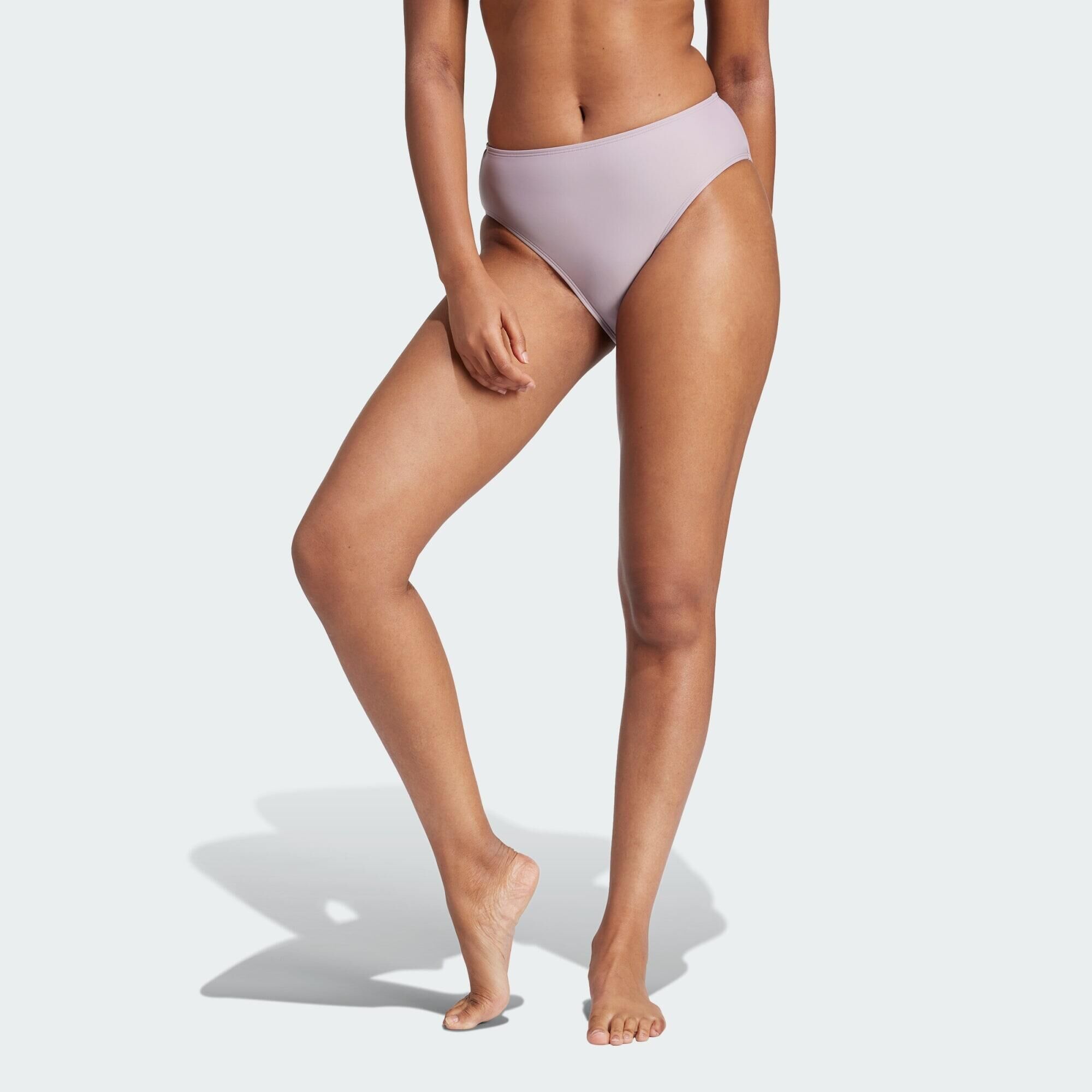 ADIDAS Iconisea High-Waist Bikini Bottoms