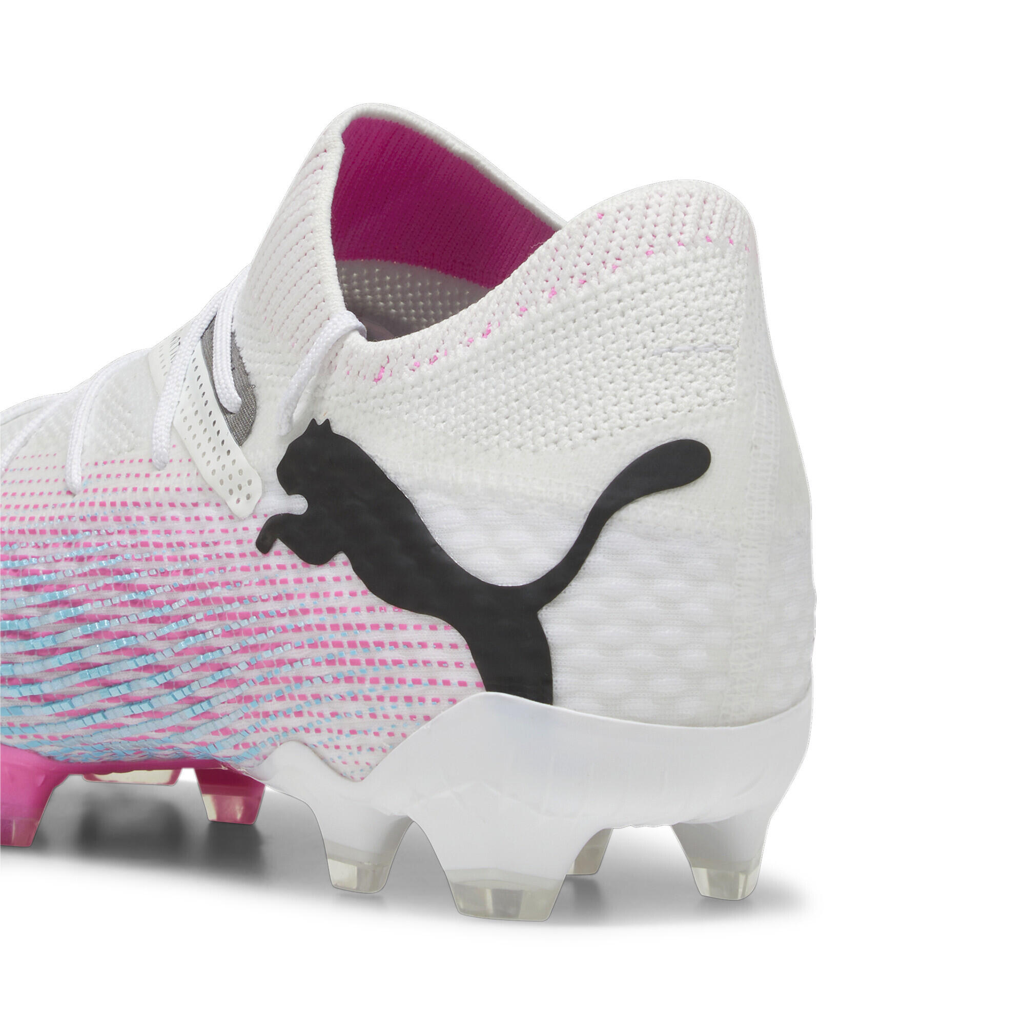 FUTURE 7 ULTIMATE FG/AG voetbalschoenen PUMA White Black Poison Pink 6/7