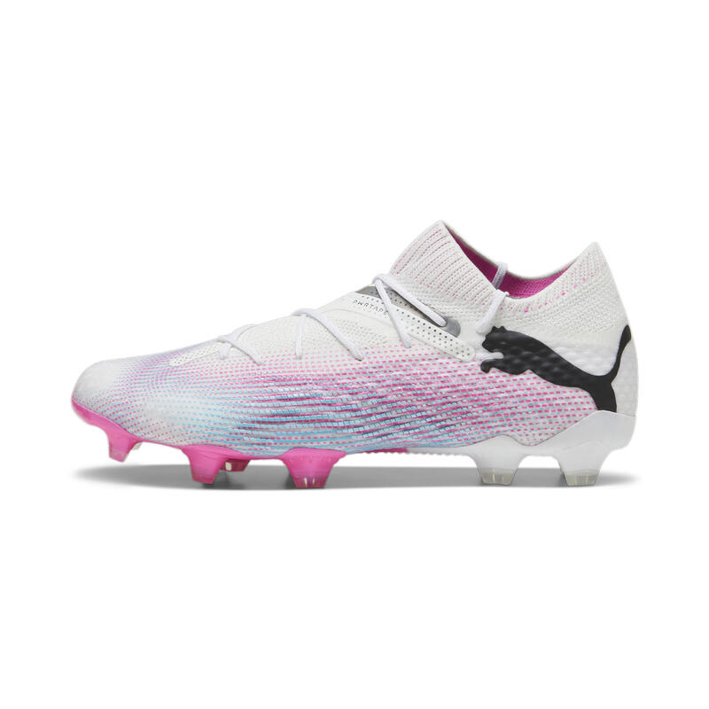 Chaussures de football FUTURE 7 ULTIMATE FG/AG PUMA White Black Poison Pink