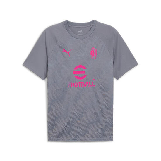 Maillot d'avant-match 23/24 AC Milan PUMA Gray Tile Ravish Pink