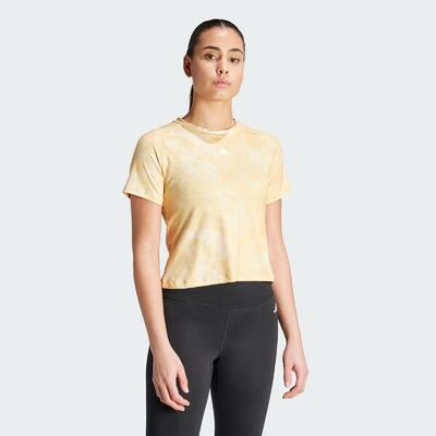 Train essentials aop flower tie-dye t-shirt