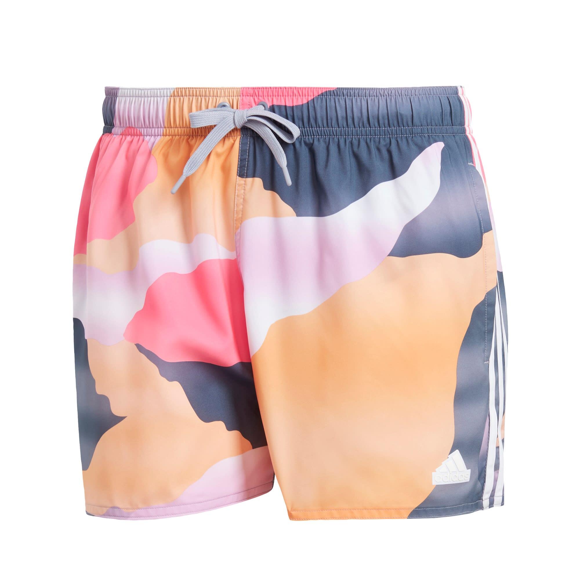 City Escape Camo 3-Stripes Cix Swim Shorts 2/5