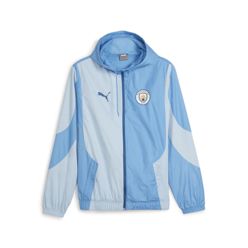 Manchester City Pre-match jack PUMA Regal Blue Silver Sky