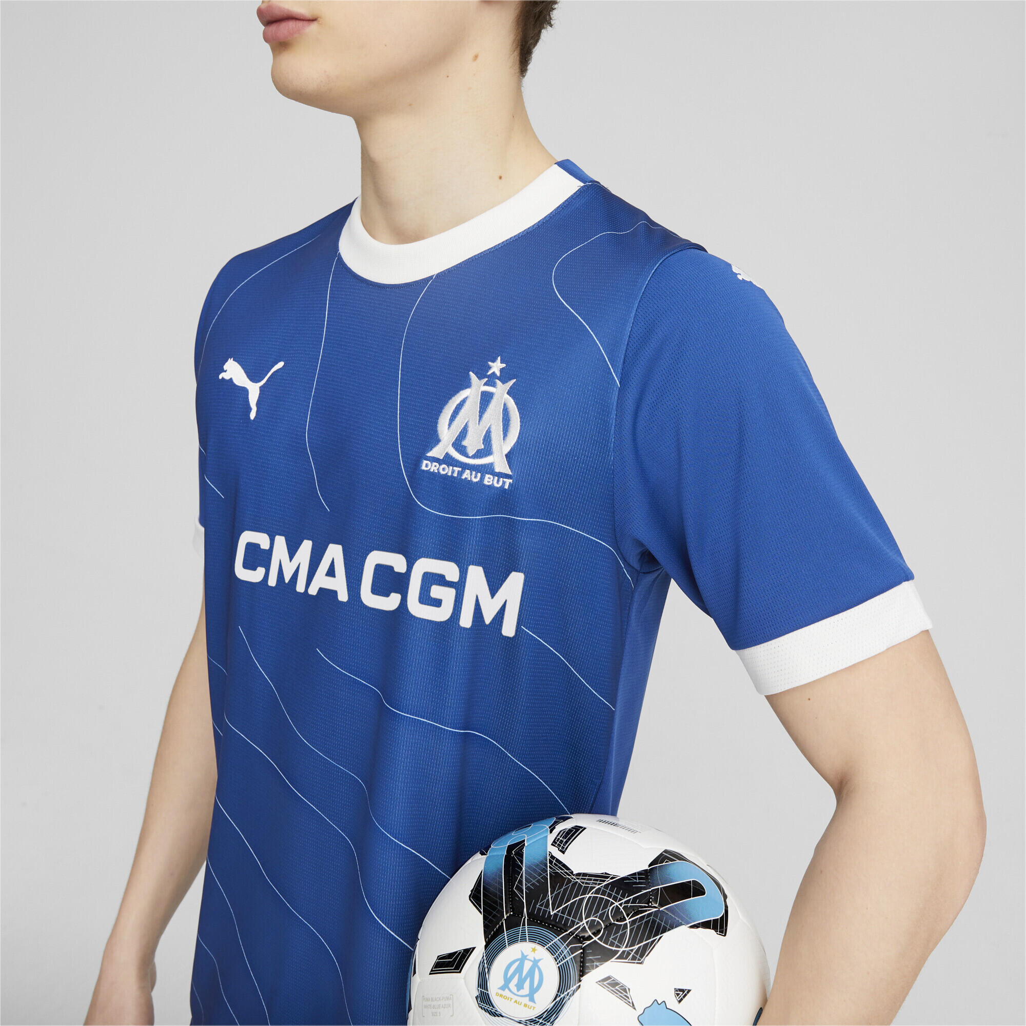 Maillot Away 23/24 Olympique de Marseille Homme PUMA Team Royal Clyde Blue 5/6