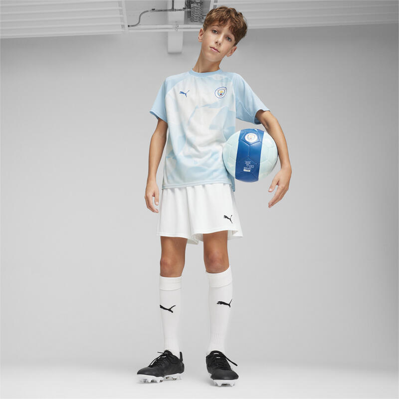 Maillot d'avant-match 23/24 Manchester City Enfant et Adolescent PUMA