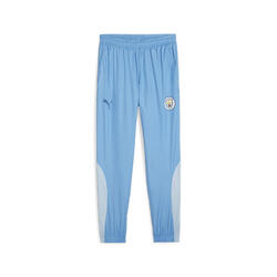 Pantalon tissé d'avant-match 23/24 Manchester City PUMA Regal Blue Silver Sky