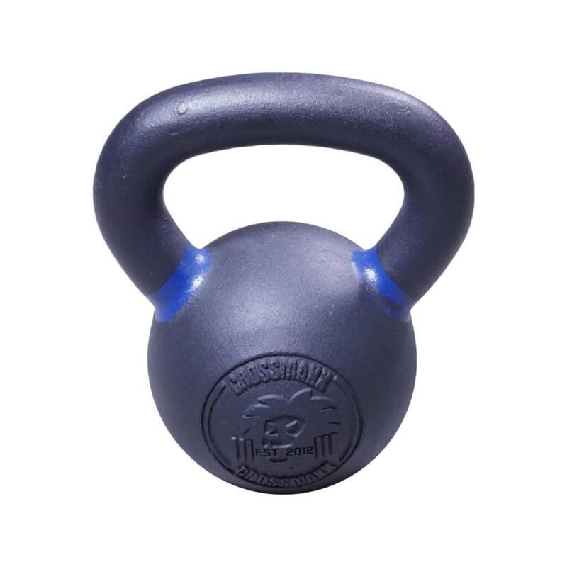 Crossmaxx Kettlebell - Fonte avec revêtement en poudre - 12 kg