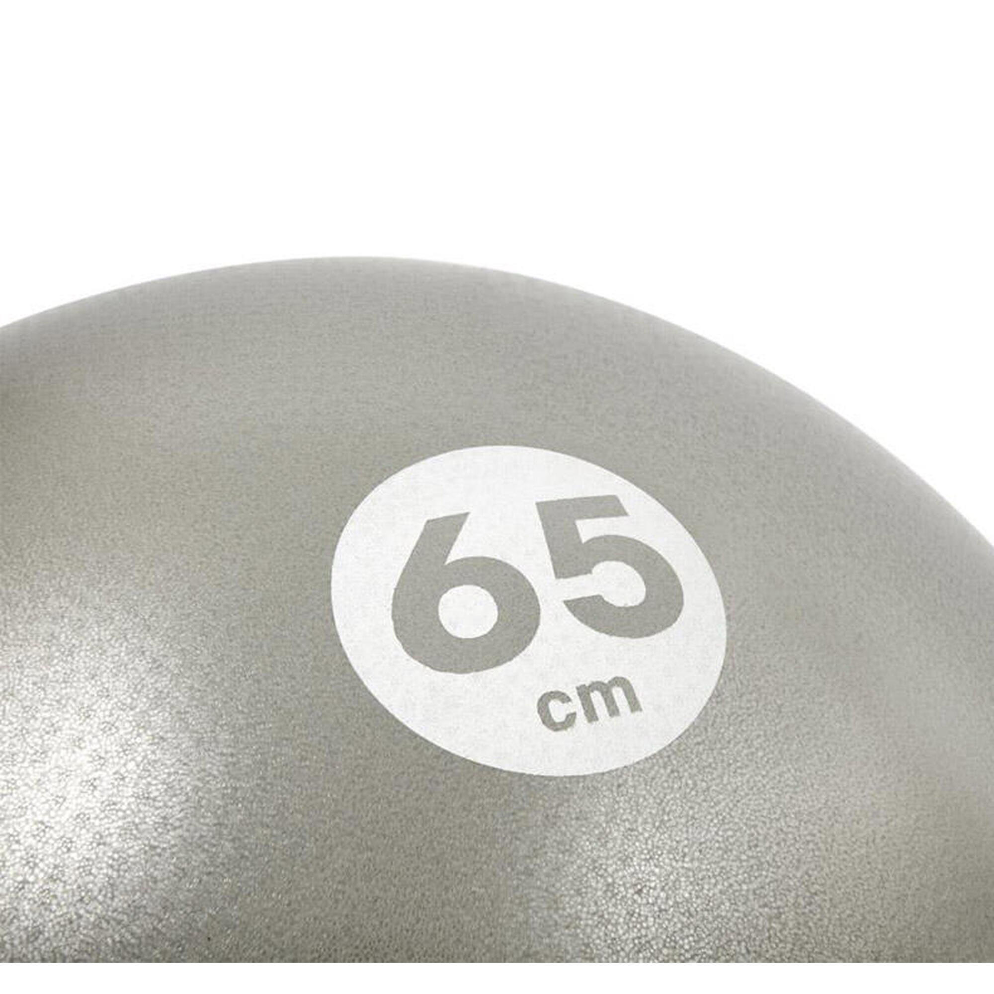 Piłka gimnastyczna Reebok 65 cm szara