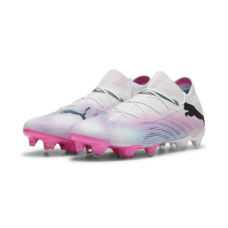 FUTURE 7 ULTIMATE FG/AG voetbalschoenen PUMA White Black Poison Pink