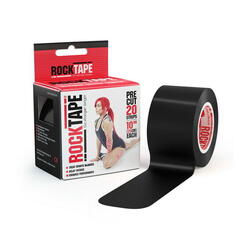 Rocktape Standard Pre-Cut, Black