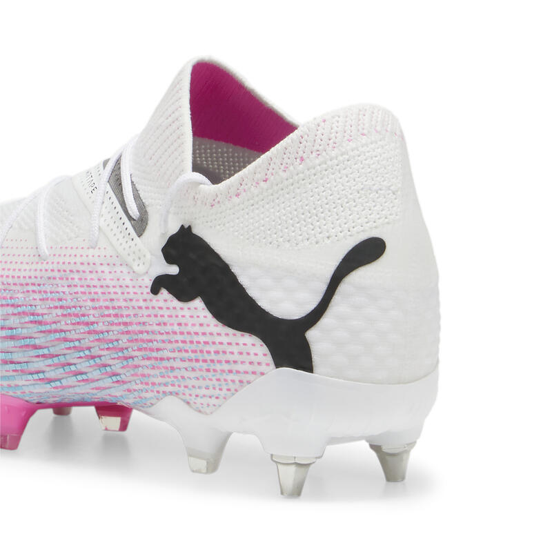 Chaussures de football FUTURE 7 ULTIMATE MxSG PUMA White Black Poison Pink