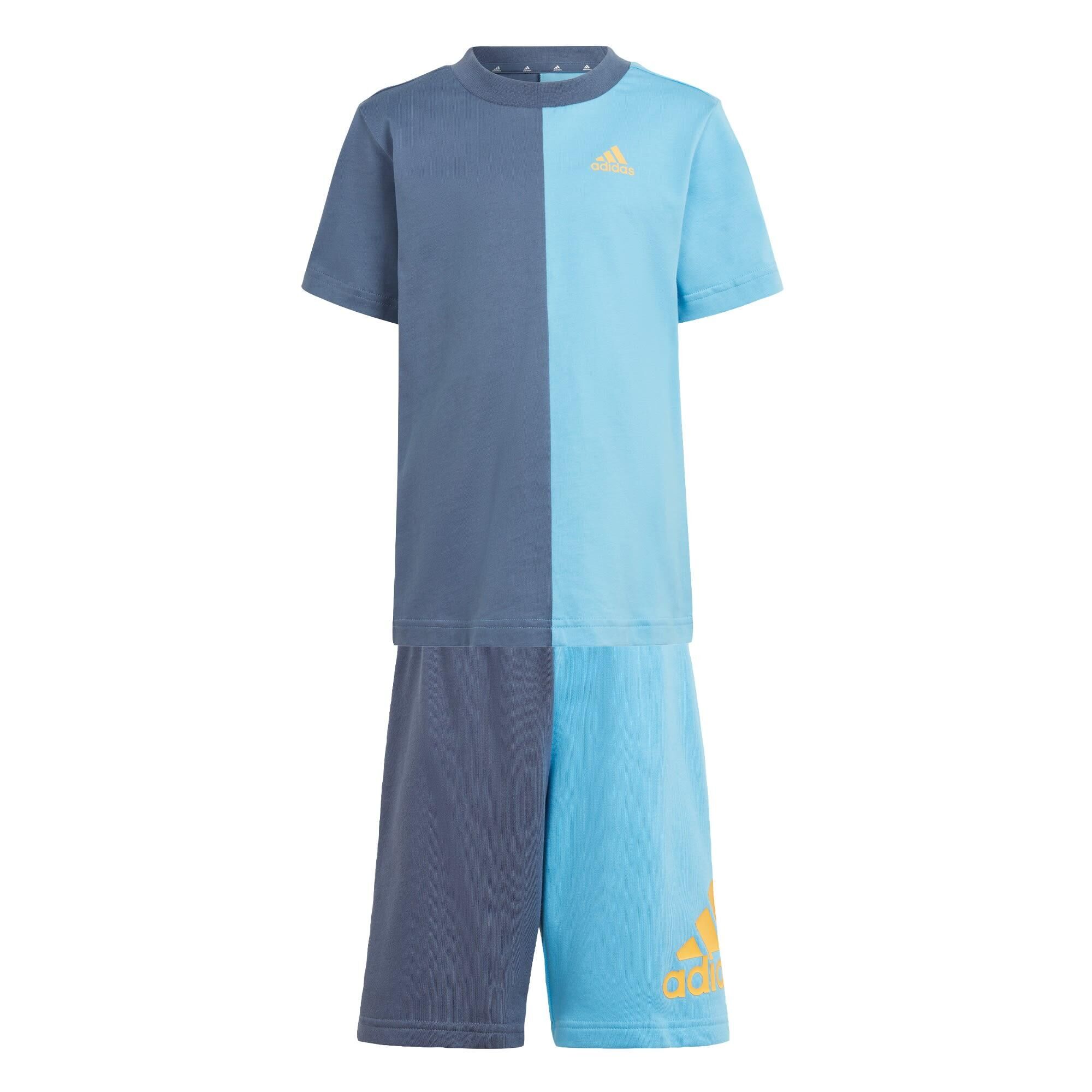 ADIDAS Essentials Colorblock Tee Set Kids