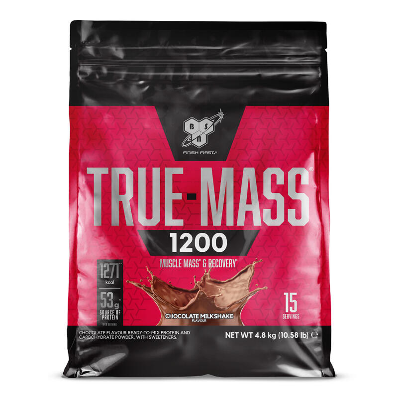 Ganador de masa True Mass 1200 4,8 Kg Chocolate - BSN