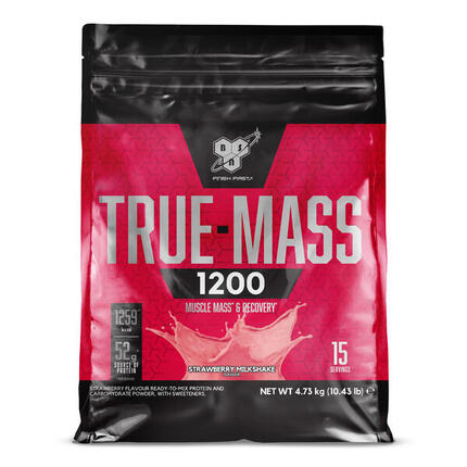 Hard gainer - True Mass 1200 - Milkshake à la Fraise 4800g