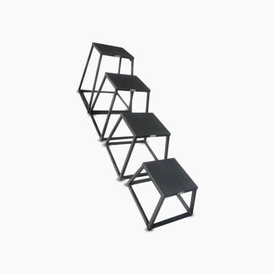 Stahl Plyobox Sprungtrainer Set (4 Stk.)