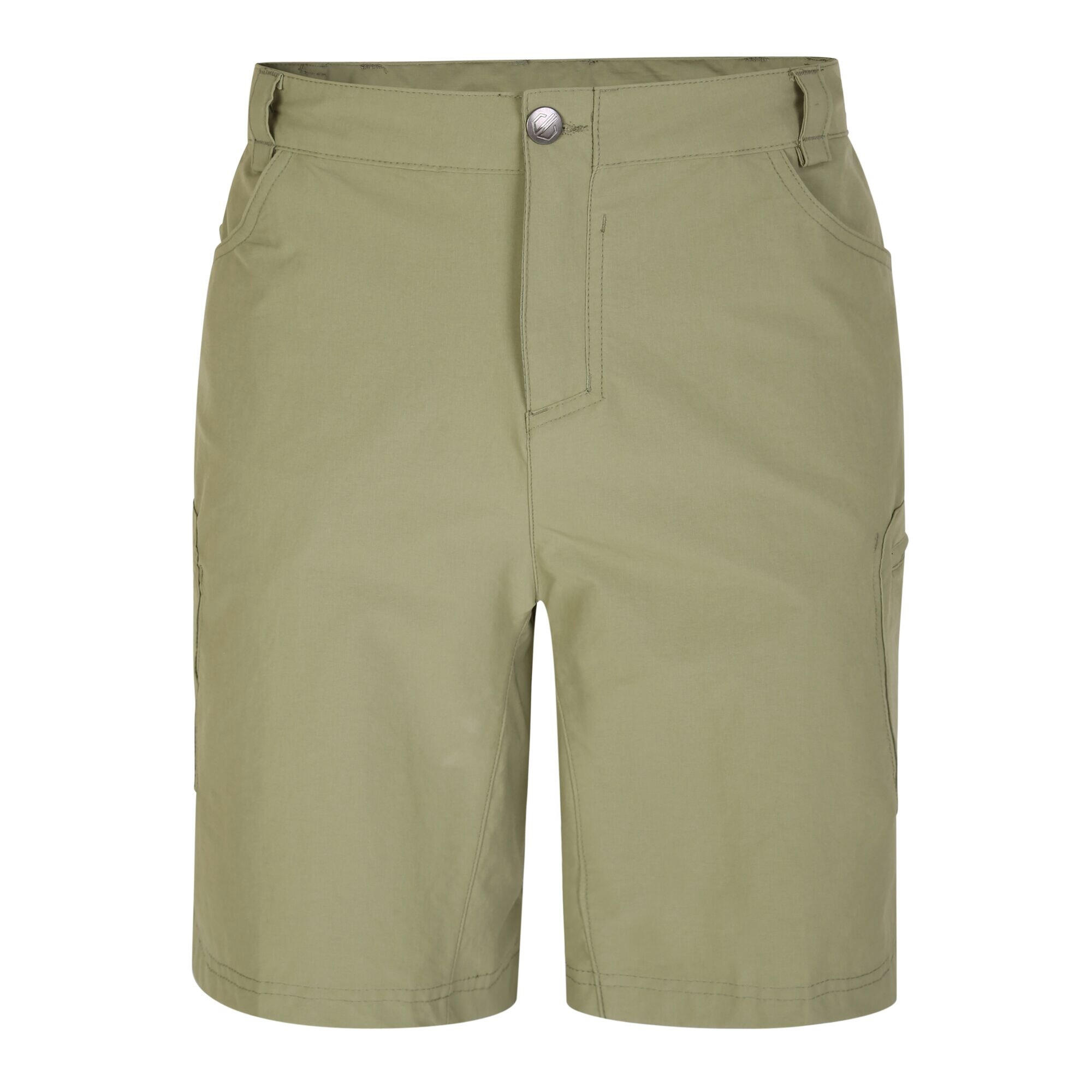 DARE 2B Mens Tuned In II Multi Pocket Walking Shorts (Oil Green)