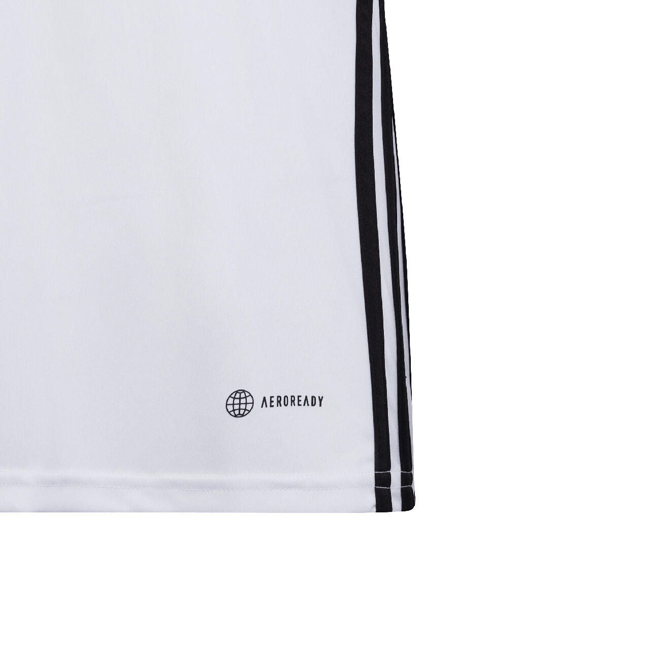 Maillot Adidas Tabela 23 Jeunesse - Manches Courtes - Blanc/Noir - Taille 164 4/11