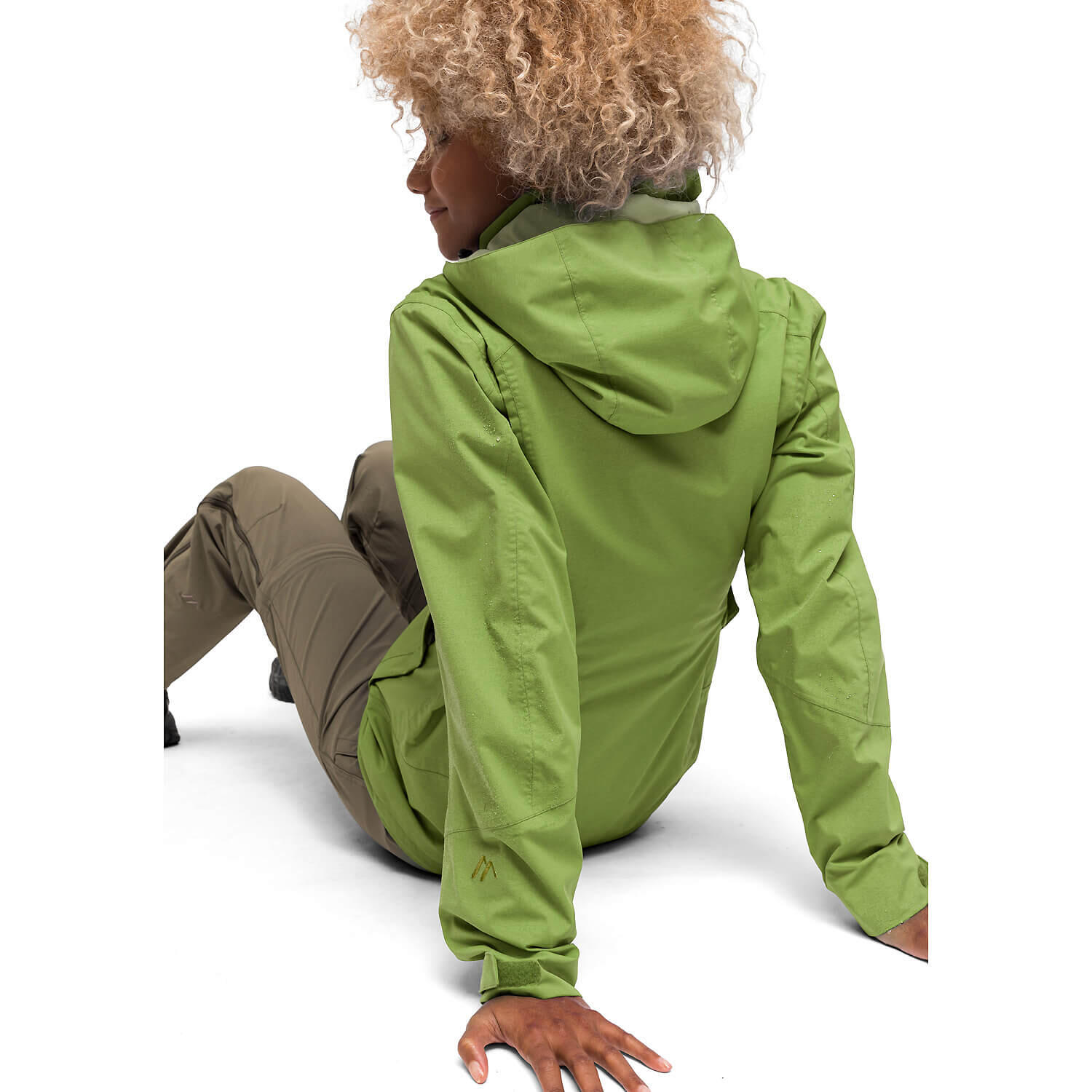 Trekkingjacke Partu Long W Training Damen, weiblich light green Wasserdicht 3/3