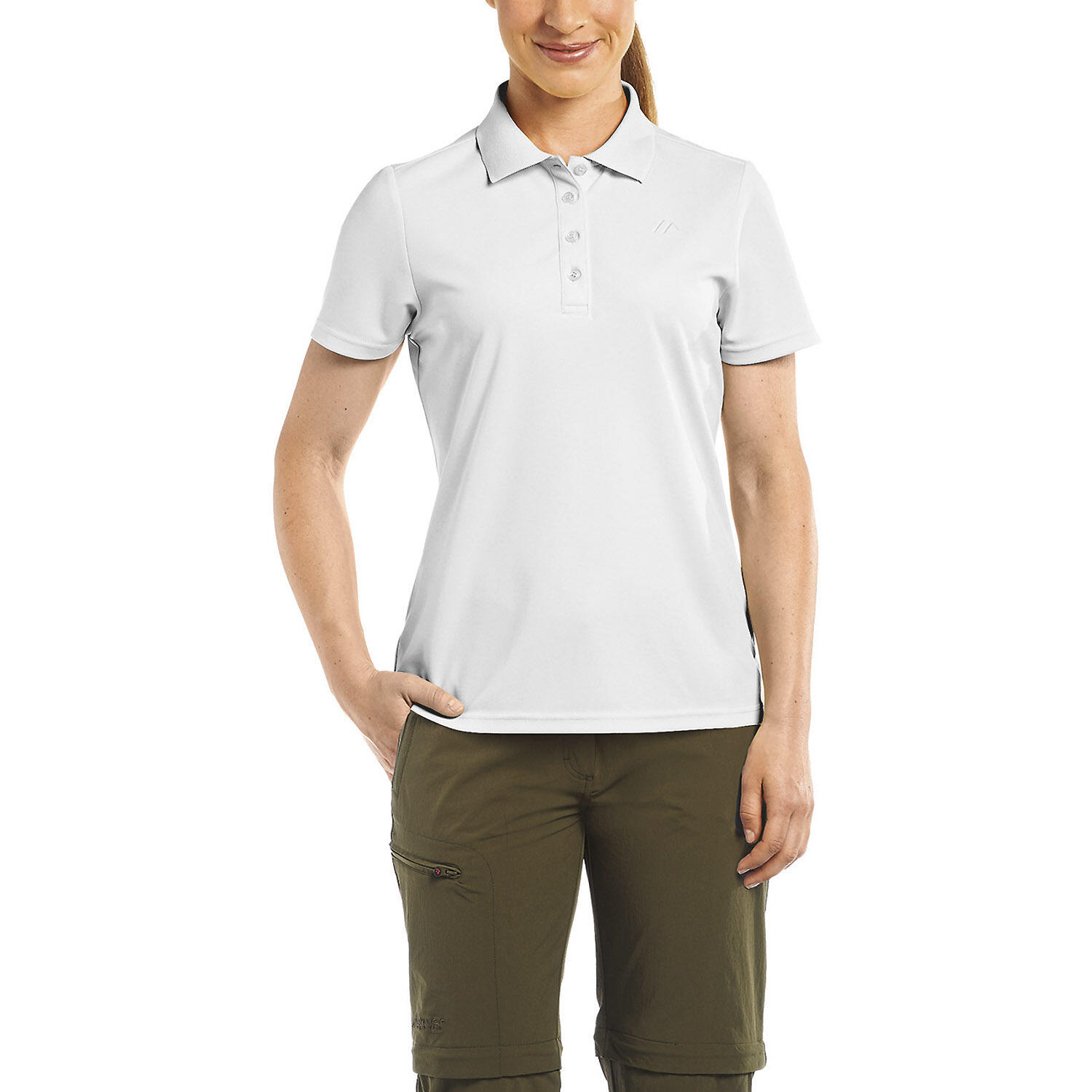 Damen Poloshirt Ulrike 3/4