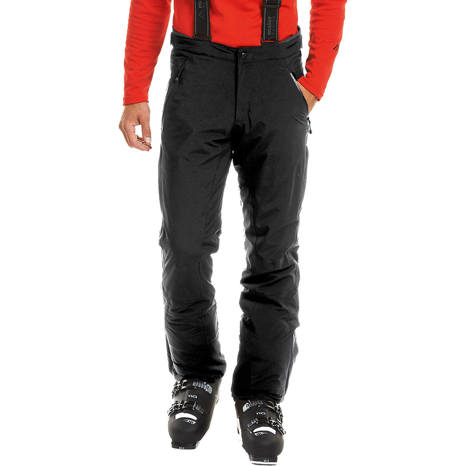Pantaloni da sci slim Maier Sports Copper 6/7