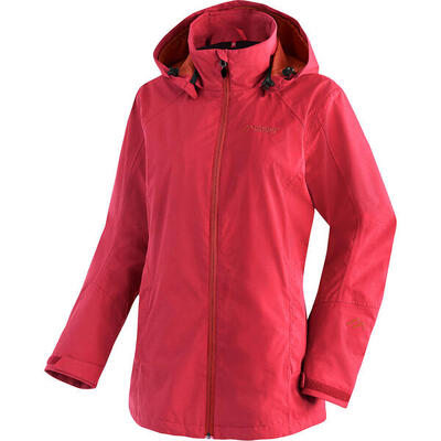 Trekkingjacke Partu Long W Training Damen. weiblich red berry Wasserdicht 10.000