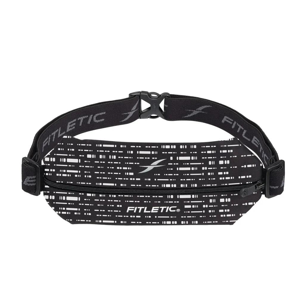 Phone Holder Bag Lightweight and Sleek Running Belt Morse Black/White