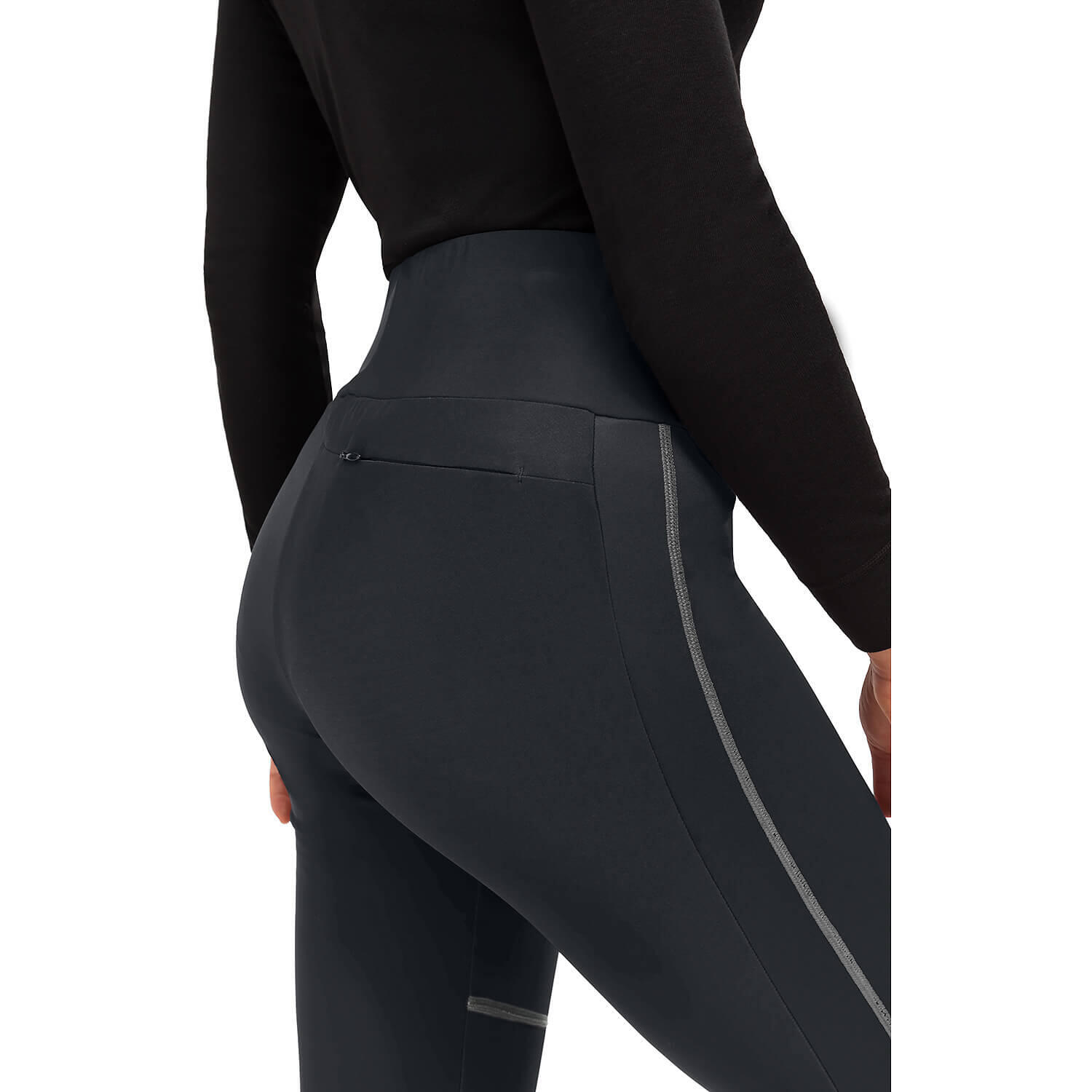 Maier Sports Telfstight 2.0W Da Tight Thermo Black Women's Regular Legging 3/3
