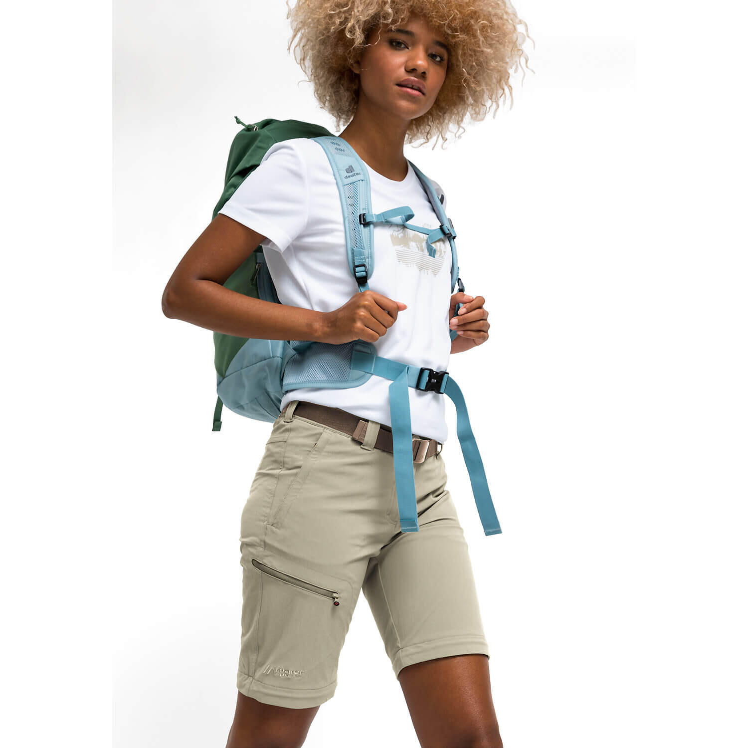 Calças de caminhada para mulher Maier Sports Nata 3/3