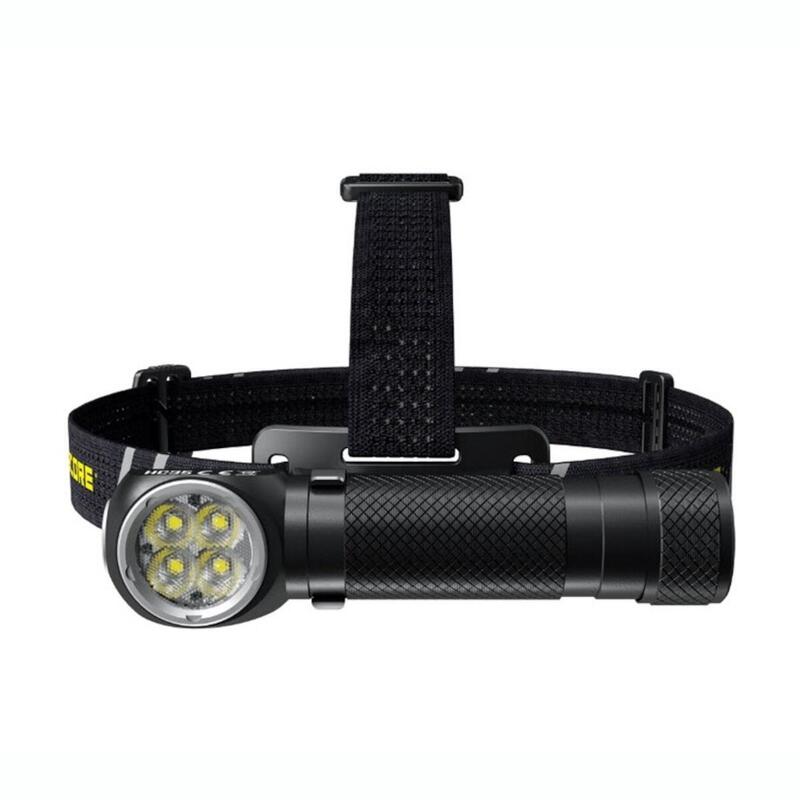 Stirnlampe HC35 und Taschenlampe in einem - 2700 Lumen - Schwarz