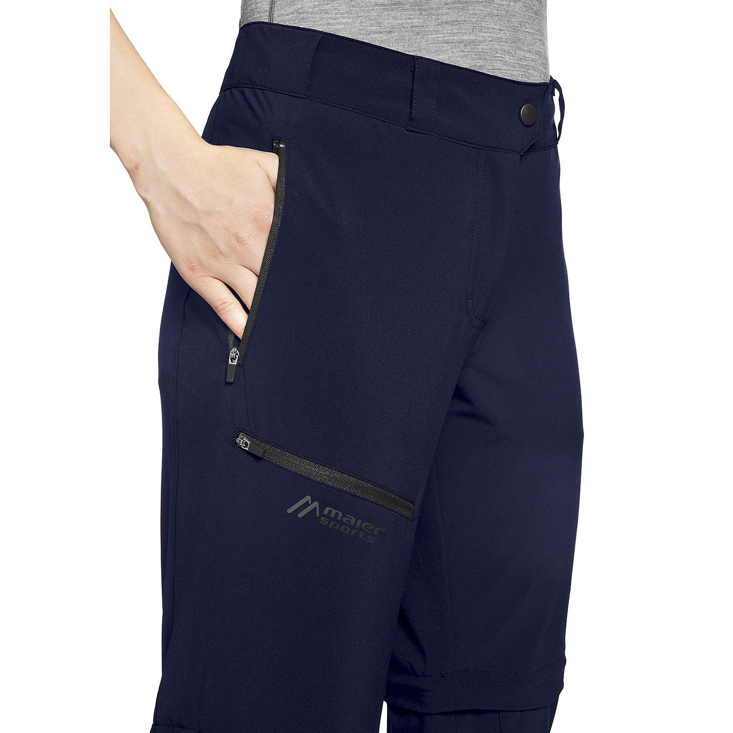 Damen Wanderhose Latit Zip 4/6