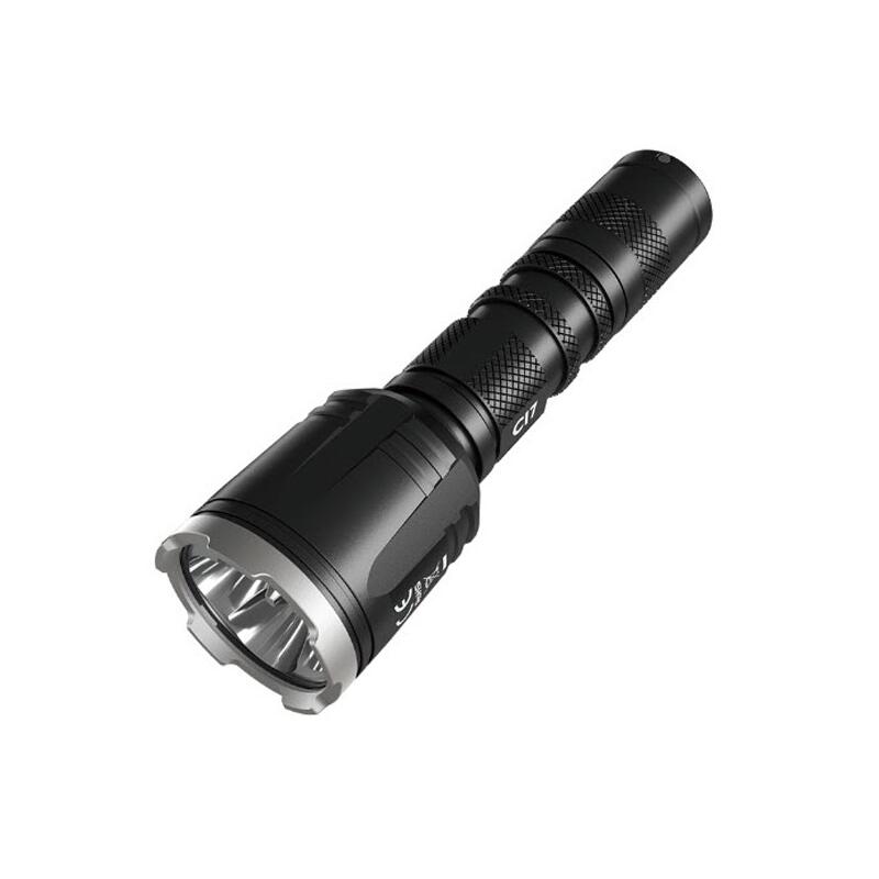 Taschenlampe CI7 Chamäleon weiß - infrarot - 2500 Lumen - Schwarz
