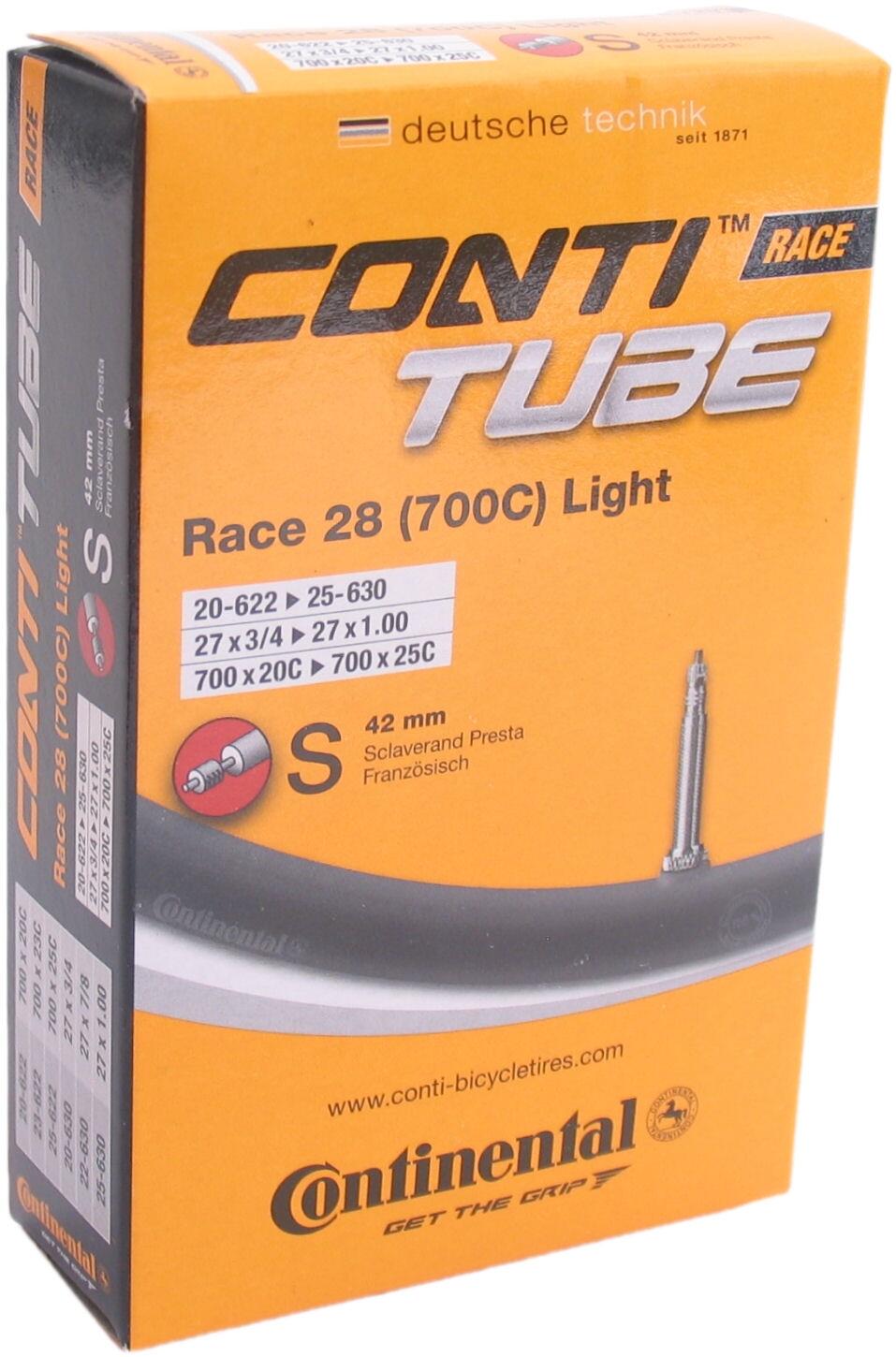 Race Tube Light - Presta 42mm Valve Road Black 700X20-25C Lightweight 5/5