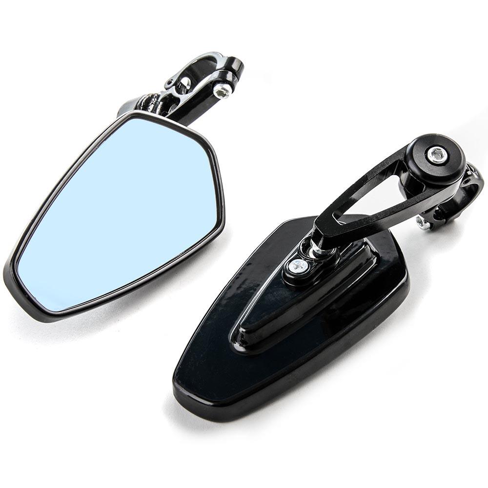 MOBYGO RM-01 Rear-View Mirrors (Pair) — Multi-Angle, 360° Rotation