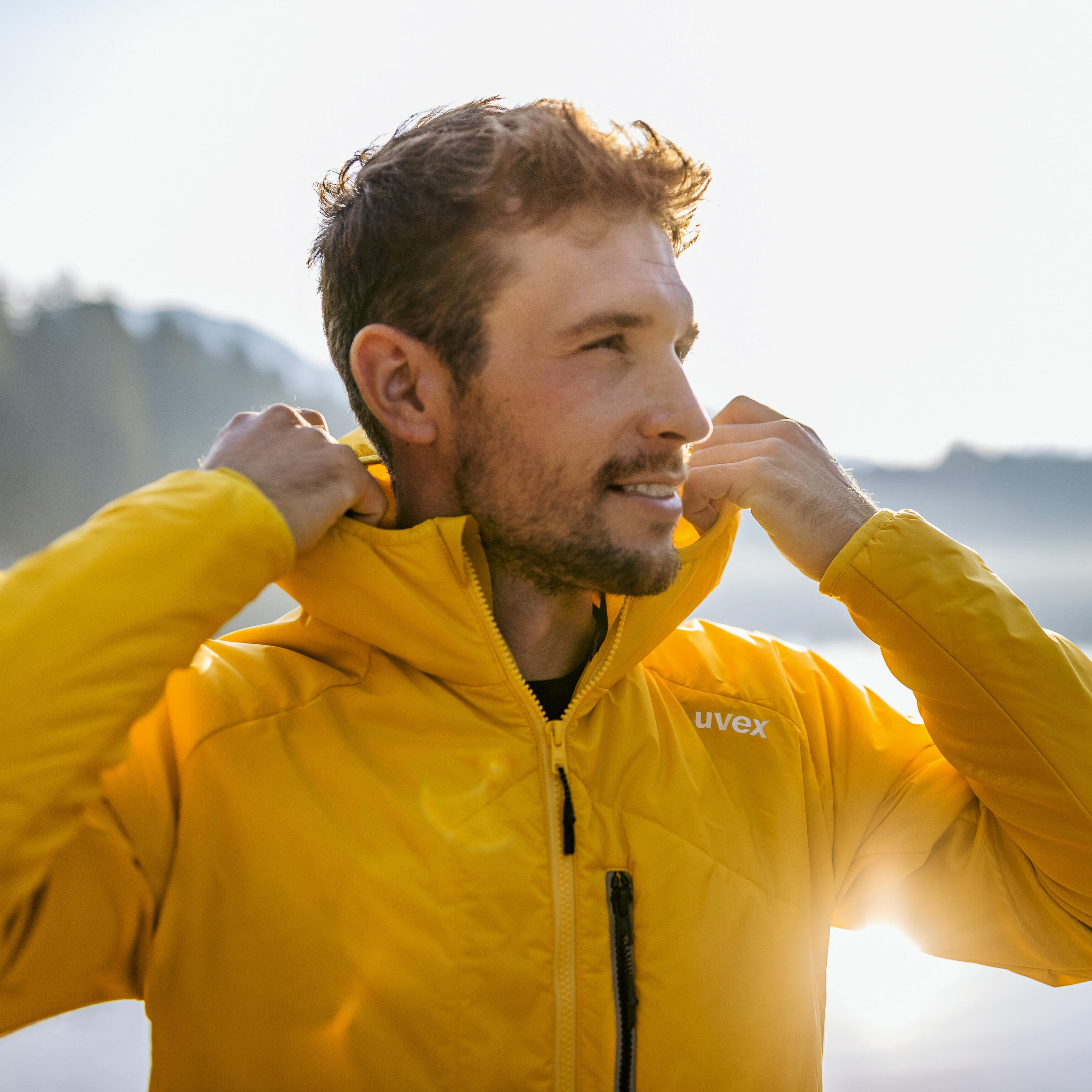 Uvex ADA Thermojacke Männer-Innenjacke mit Kapuze Decathlon
