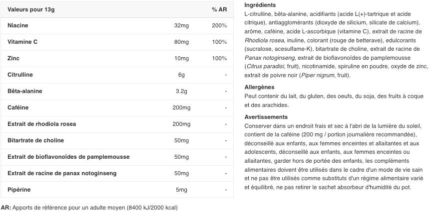 Pre-workout - NO-Xplode - Raisin 2/4